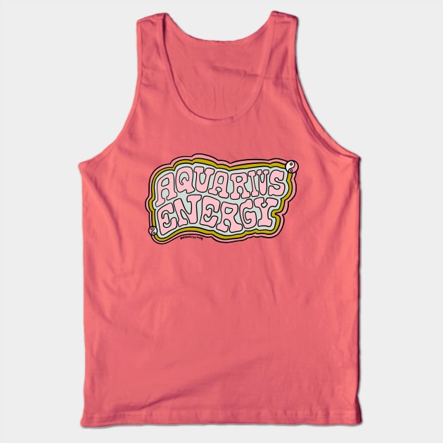 Aquarius Energy Tank Top by Doodle by Meg